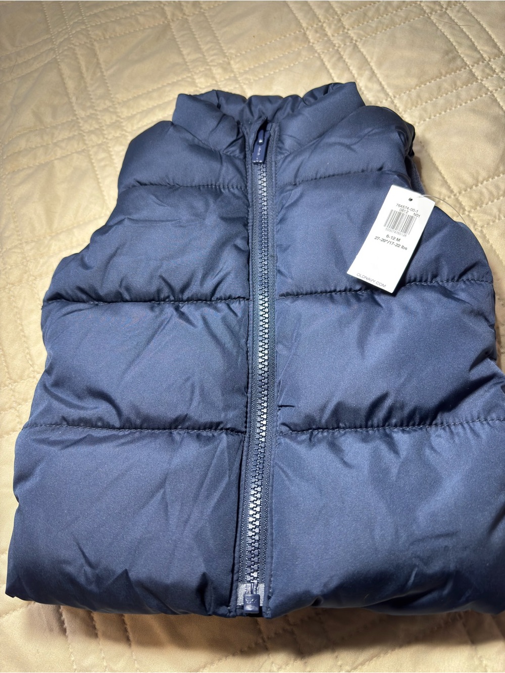 Old Navy 6-12M Puffer Vest